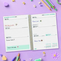 Agenda Escolar Finocam Secundaria 1/4 Sem/Vista Catal&aacute;n 2026-27 Shine