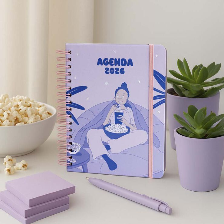 Agenda Clarilou castellano sem/vista 2026