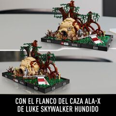LEGO® Star Wars Diorama: Entrenamiento Jedi en Dagobah con Yoda y Luke Skywalker 75330