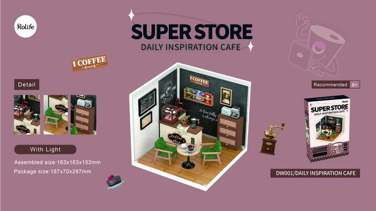 Maqueta Rolife Daily Inspiration Caf&eacute;