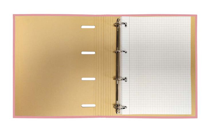 Carpebloc A5 100 Hojas con recambio 4x4 Senfort rosa