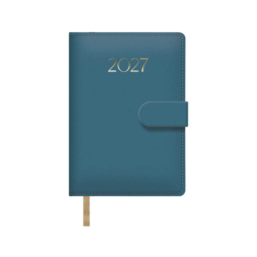 Agenda Dohe Pretty D&iacute;a P&aacute;gina Catal&aacute;n 2027 Azul