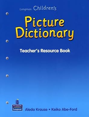 Picture Dictionary Teacher's resource book