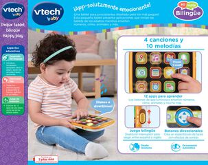 Peque tablet bilingüe Happy play
