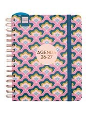 Agenda Professor Design | 1/4 Setmana Vista, Castell&agrave; (2026-2027) &ndash; Lila