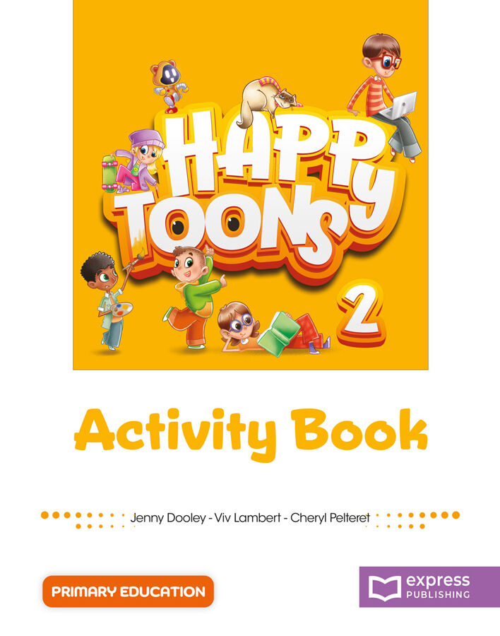 Happytoons activity book level 2