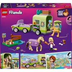 LEGO® LEGO Friends Remolc per a Cavall i Poltre 42695