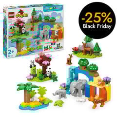 LEGO® DUPLO Town Familias de la Fauna Salvaje “3 en 1” 10446