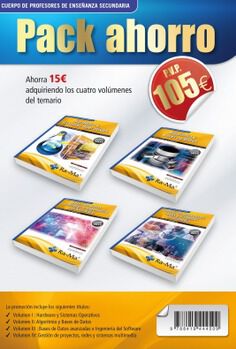 Pack ahorro - Oposiciones Cuerpo de Profesores de Ense&ntilde;anza Secundaria. Inform&aacute;tica