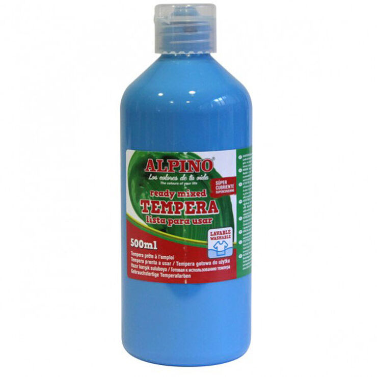 Témpera Alpino 500 ml Azul