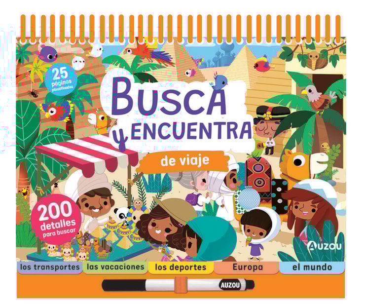 Espiral. Busca y encuentra de viaje