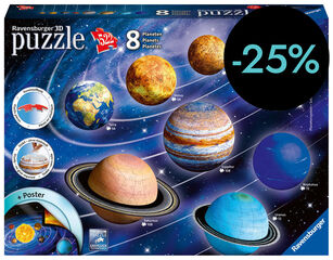 Puzle Sistema planetario 522 piezas