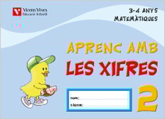 Aprenc amb Les Xifres 2 Infantil 3 anys Vicens Vives
