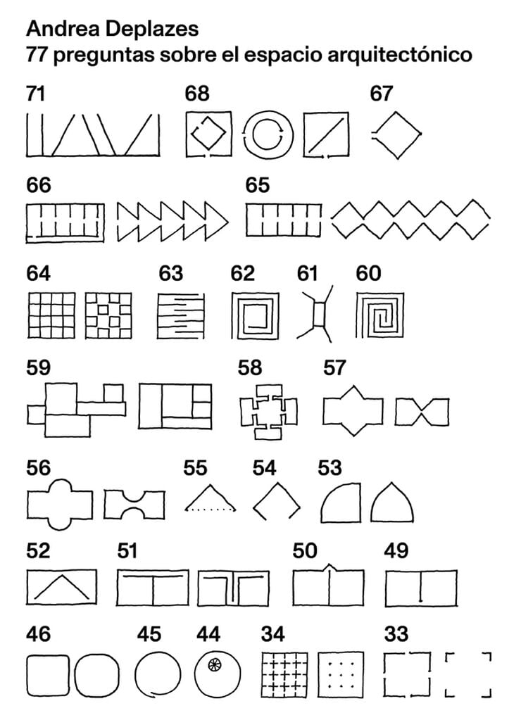77 preguntas sobre el espacio arquitect&oacute;nico