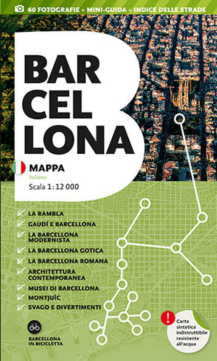 Mapa Barcelona (italià)