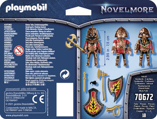 Playmobil Novelmore Set de 3 Bandits de Burnham 70672