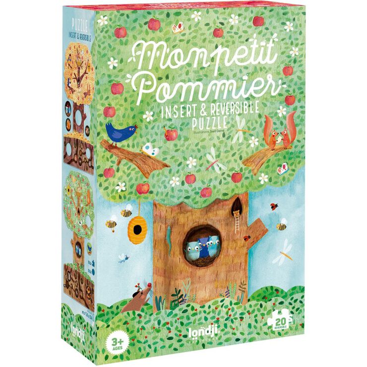 Puzle 21 piezas Mon Petit Pommier Reversible