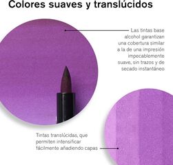 Rotuladores Promaker Brush Winsor & Newton tonos piel 6 colores