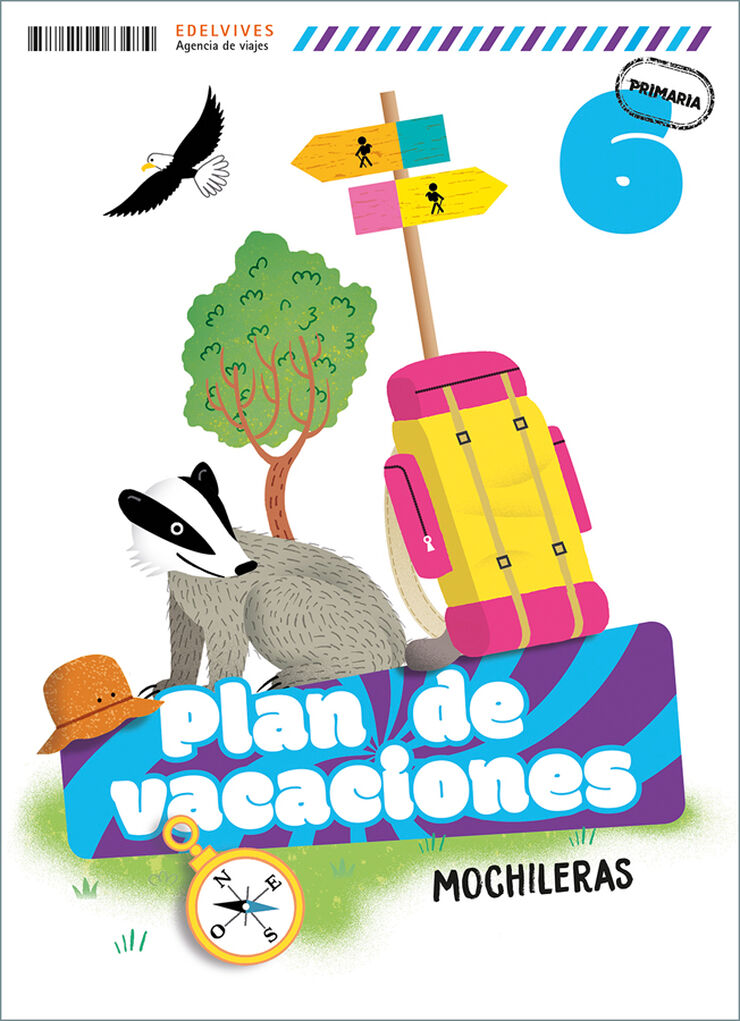 Plan de vacaciones - De mochileros - 6º Primaria