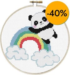 Kit Punto de cruz Ladybird bastidor Panda