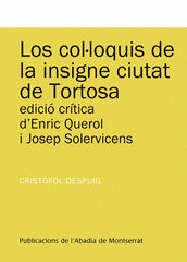 Col.loquis de la insigne ciutat de Tortosa