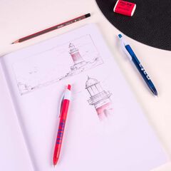 Libreta A4 48 hojas liso Milan Nata 624 rosa
