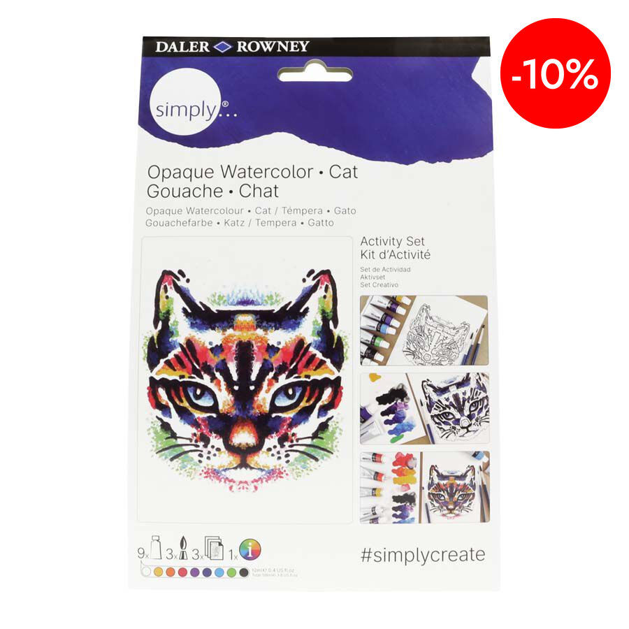 Set Daler Rowney Simply Activity T&eacute;mpera