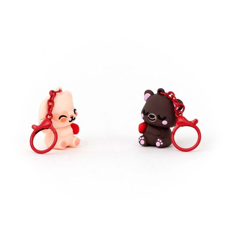 Set 2 Llaveros Mr. Wonderful Bunny Bear