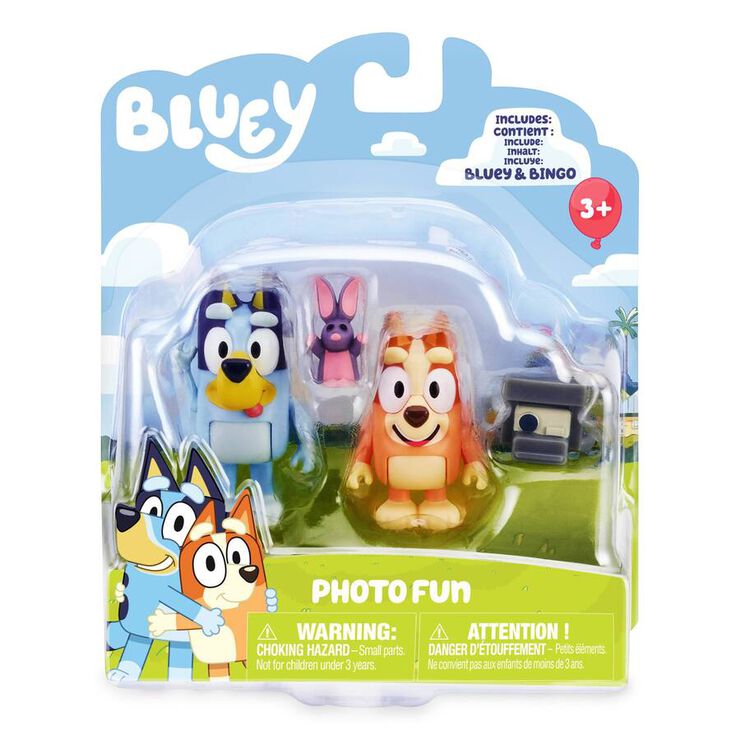 Pack De 8 Figuras Bluey Y Sus Amigos