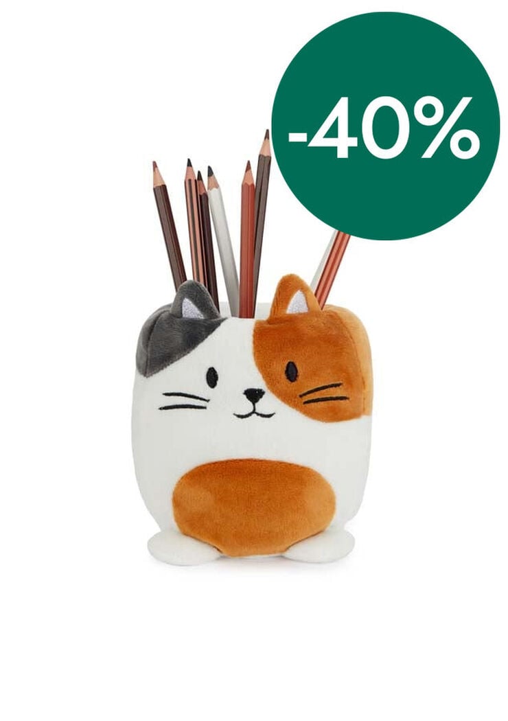 Gobelet Peluche Kawaii Calico