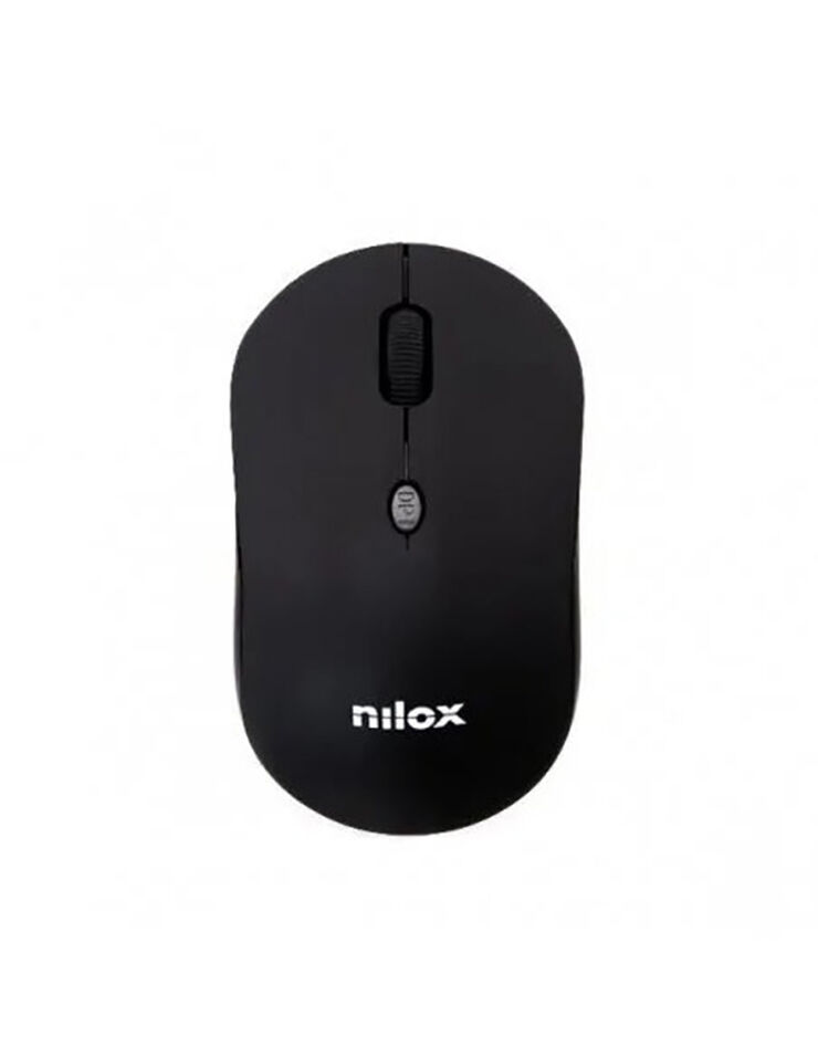 Ratón bluetooth Nilox negro