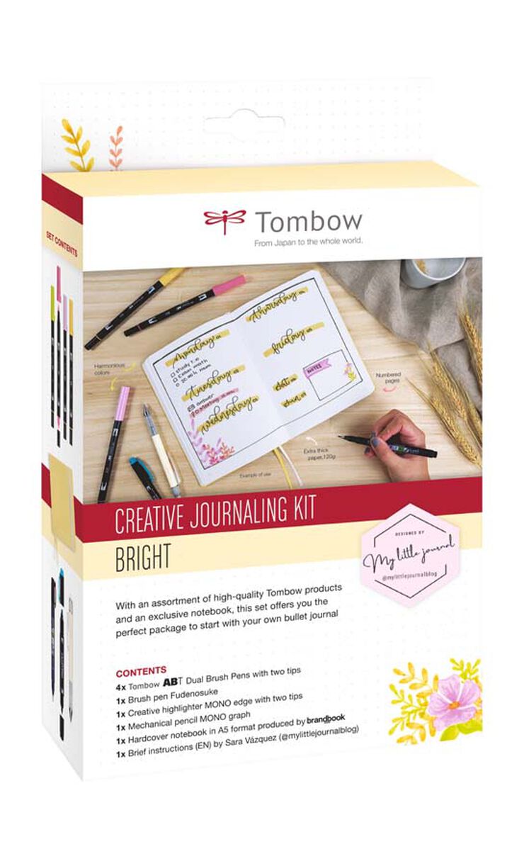 Creativ Journal Tombow Bright Set