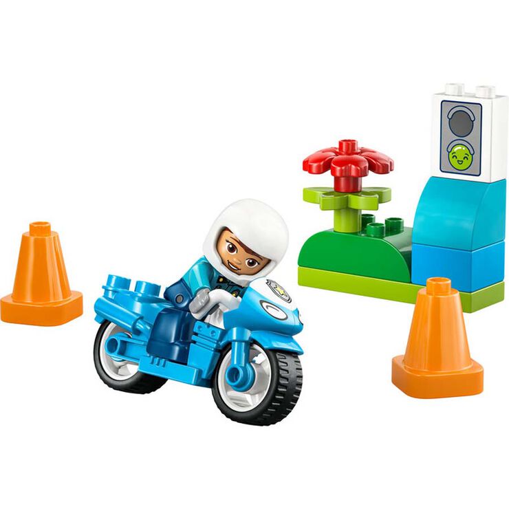 LEGO® DUPLO Town Moto de Policía Azul 10471