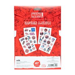 Stickers reutilizables Marvel Capità America
