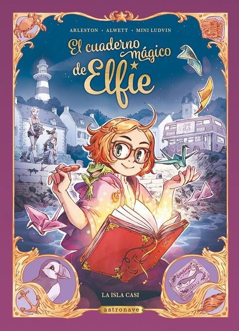 El cuaderno m&aacute;gico de Elfie. La isla casi