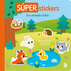 Super stickers Los animales bebé Super stickers Los animales bebé