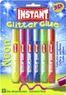 Cola Instant Glitter Neon de 6 colores
