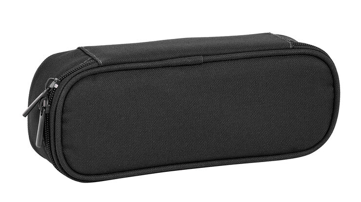 Estuche Basic Oval Safta Negro