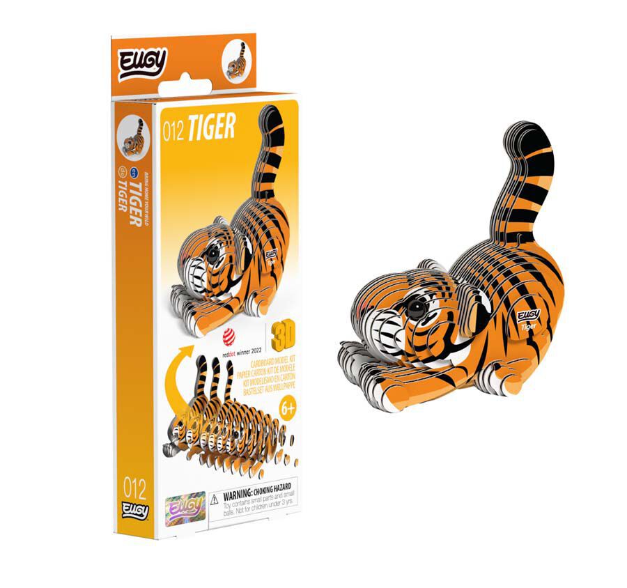Puzle 3D Eugy Tigre