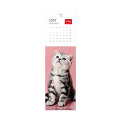 Calendario Legami Sobremesa Marca P&aacute;ginas Kittens Multiling&uuml;e 2027