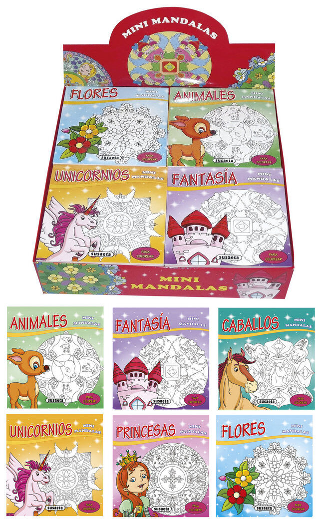 Mini mandalas (cont&eacute; 24 exemplars)