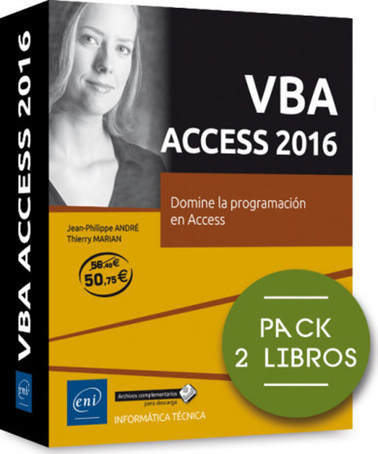 VBA Access 216 - Pack de 2 libros: Domine la programación en Access