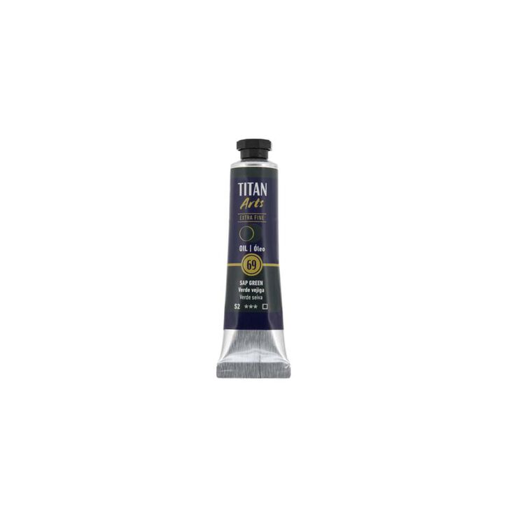 Pintura al óleo Titan 20ml verde vejiga