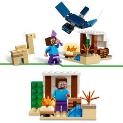 LEGO®  Minecraft L'Expedició d'Steve al Dessert 21251