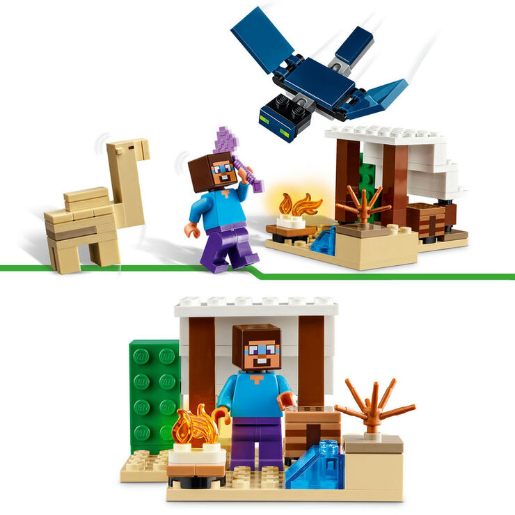 LEGO®  Minecraft L'Expedició d'Steve al Dessert 21251