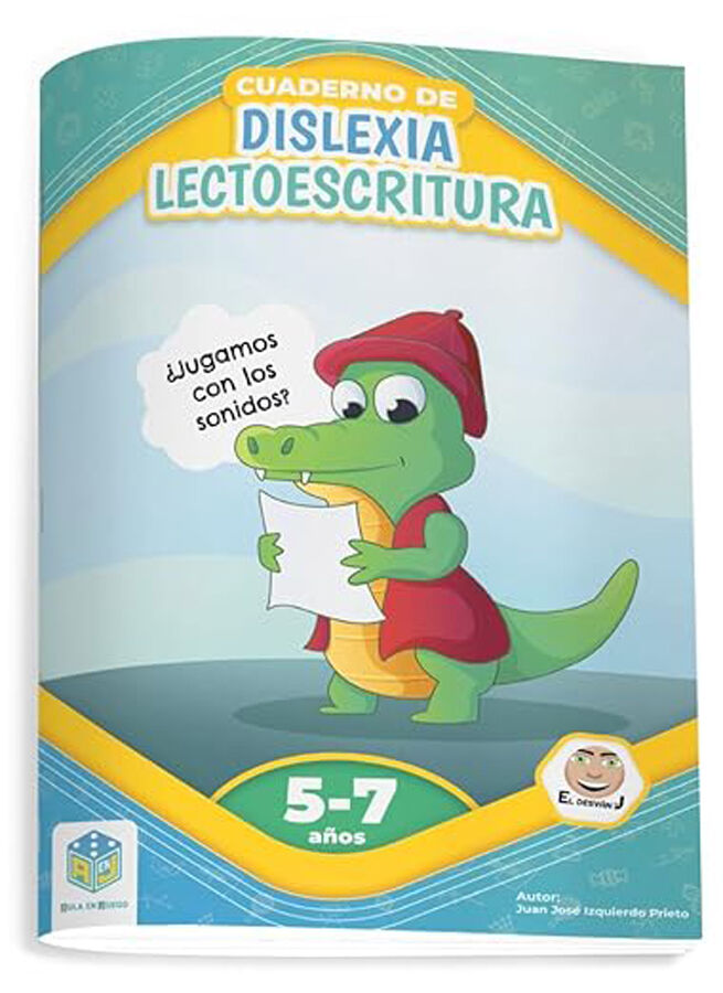 Cuaderno de dislexia y lectoescritura. &iquest;Jugamos con los sonidos? 5-7 a&ntilde;os