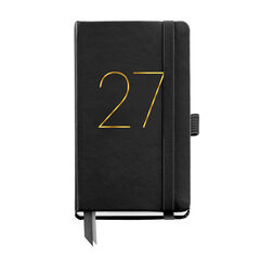 Agenda Miquelrius Passport Setmana Vista Multiling&uuml;e 2027 Chester Negre