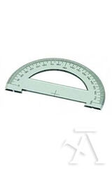 Semicercle escolar graduat Faibo 9cm