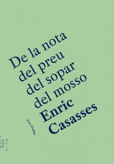 De la nota del preu del sopar del mosso De la nota del preu del sopar del mosso