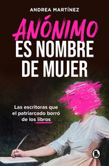 Anónimo es nombre de mujer
